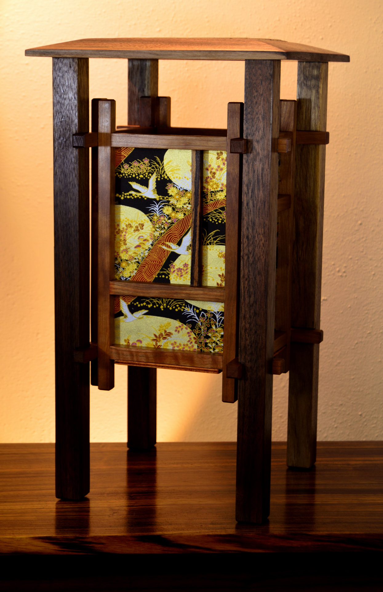 Cherry wood table lamps on sale
